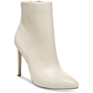 SAM EDELMAN WRENLY LEATHER HEELS IVORY LEATHER - 7